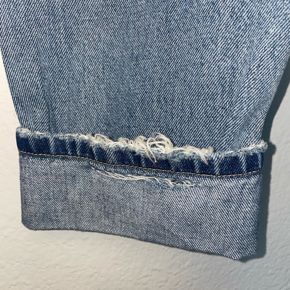 Current/Elliott The Fling Cuffed Cropped Boyfriend Capri Jeans NWT - Picture 14 of 15